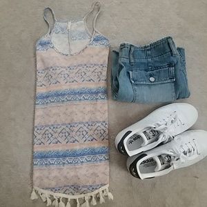 Free to Fly Flowy Razorback Tank NWOT